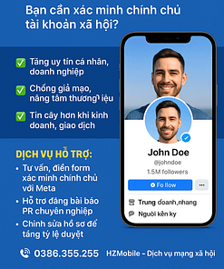 Tài Khoản Facebook Tích Xanh