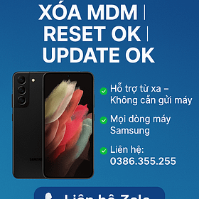Bypass KG | Xóa MDM | Reset OK | Update OK cho tất cả dòng Samsung