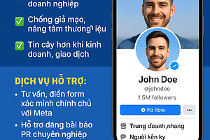 Tài Khoản Facebook Tích Xanh