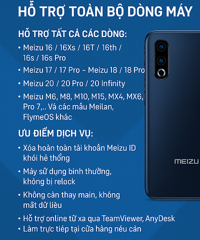 Xóa vĩnh viễn tài khoản Meizu ID Xóa vĩnh viễn tài khoản Meizu ID