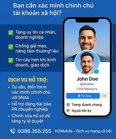 Tài Khoản Facebook Tích Xanh